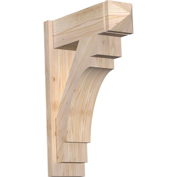 Ekena Millwork Merced Smooth Arts and Crafts Outlooker, Douglas Fir, 7 1/2"W x 22"D x 30"H OUT08X22X30MRC03SDF - main